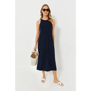 TUCKERNUCK Navy Tori Racerback Dress Size M NWT Retail $248 Tuckernuck